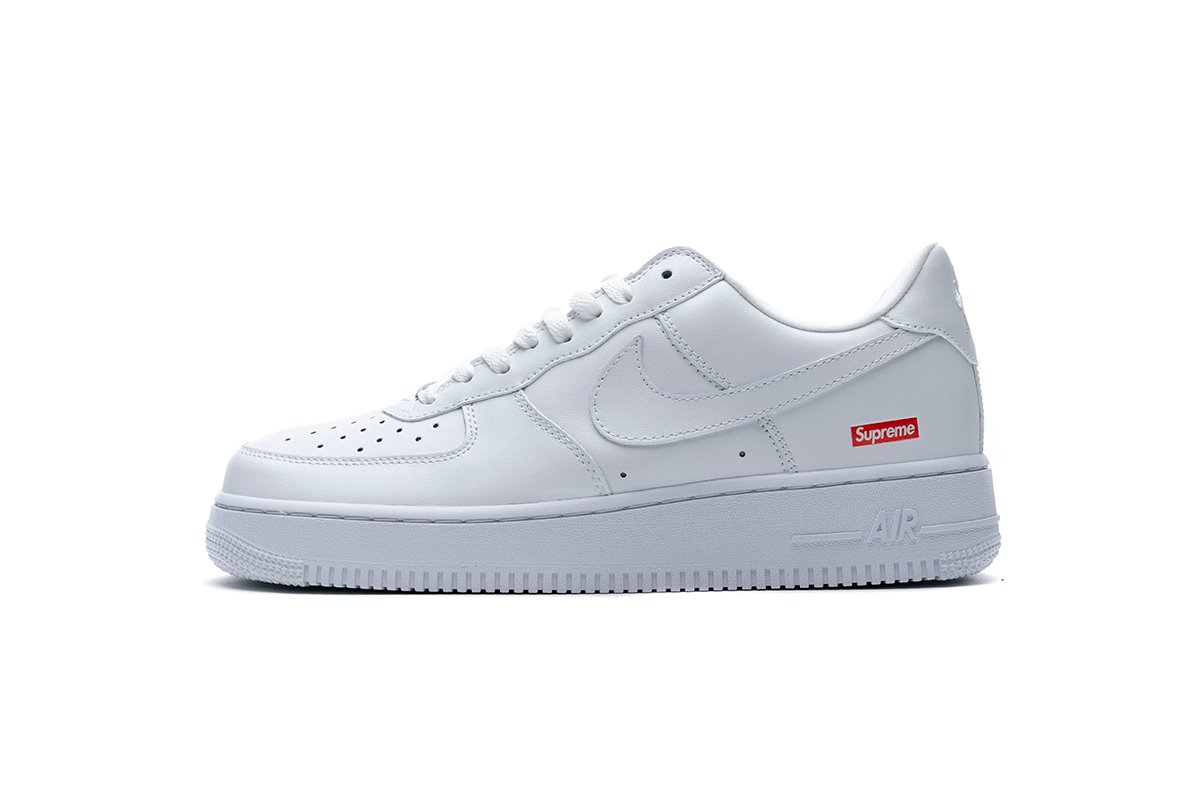 Supreme x Air Force 1 Low White CU9225-100