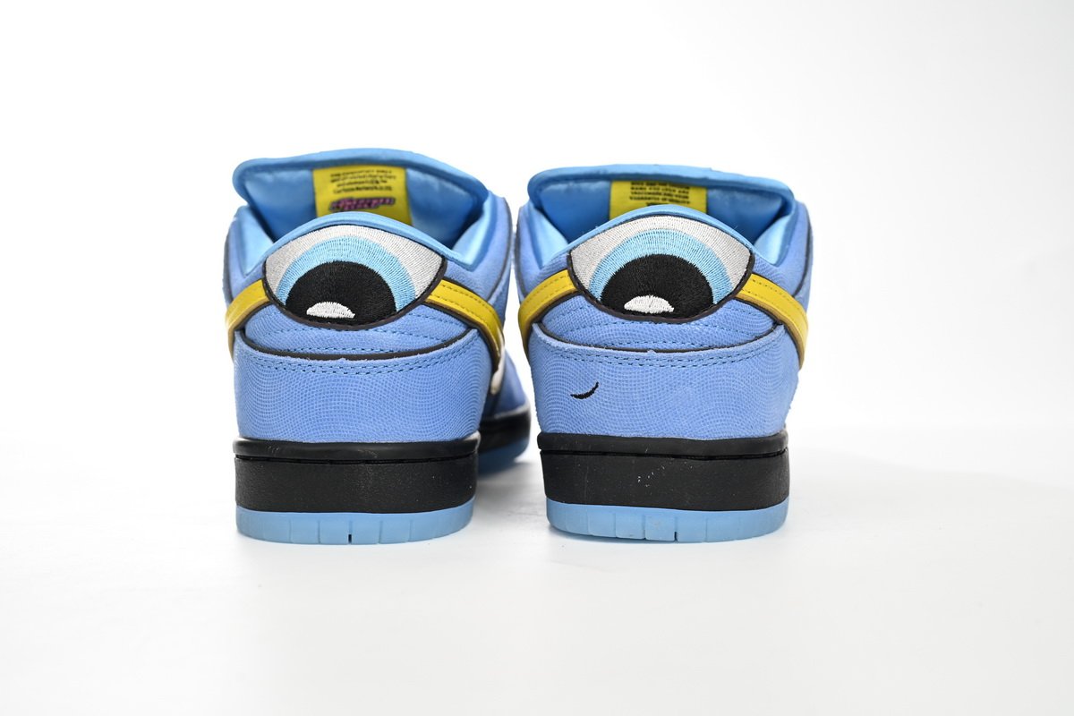 The Powerpuff Girls x Nike SB Dunk Low “Bubbles” FZ8320-400 - Image 4
