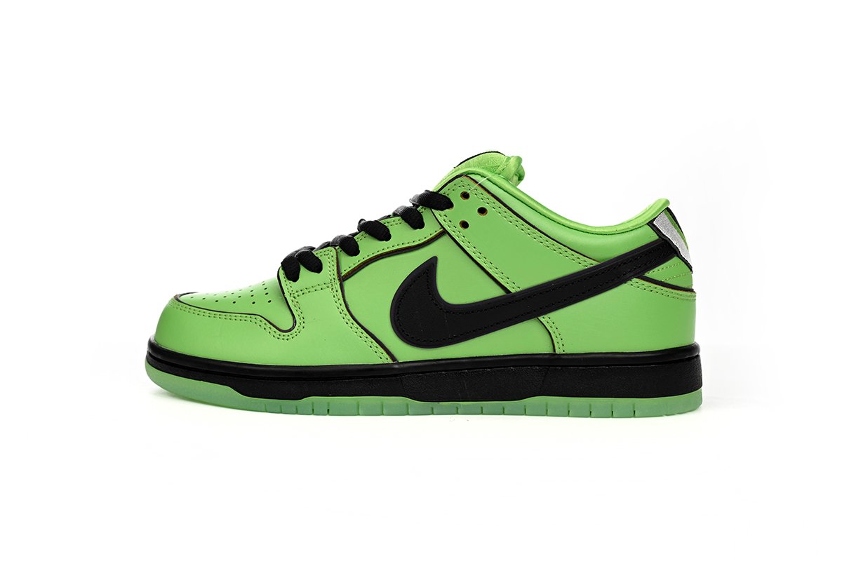 The Powerpuff Girls x Nike SB Dunk Low “Buttercup” FZ8319-300