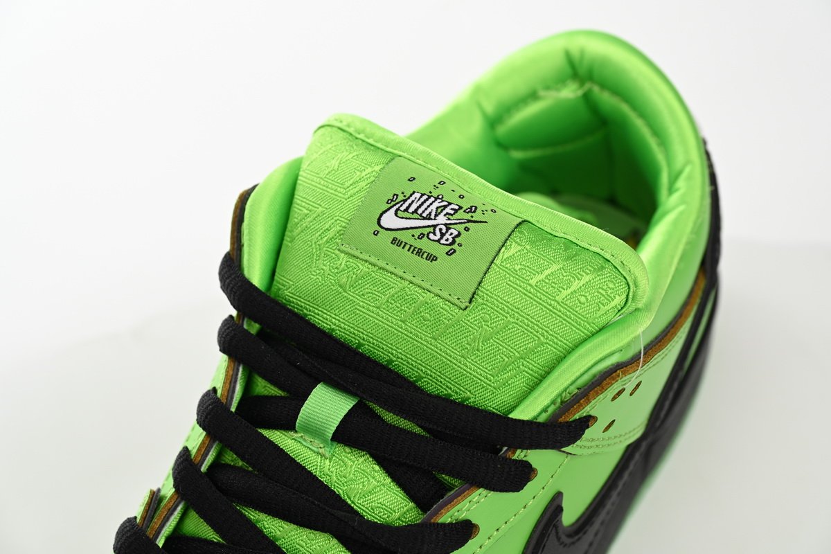 The Powerpuff Girls x Nike SB Dunk Low “Buttercup” FZ8319-300 - Image 8