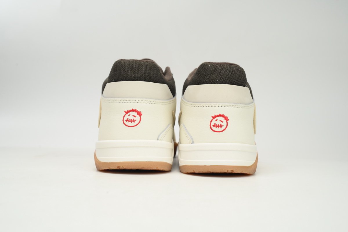 Travis Scott × Nike Jordan Jumpman Jack TR White Brown FZ8117-100 - Image 4