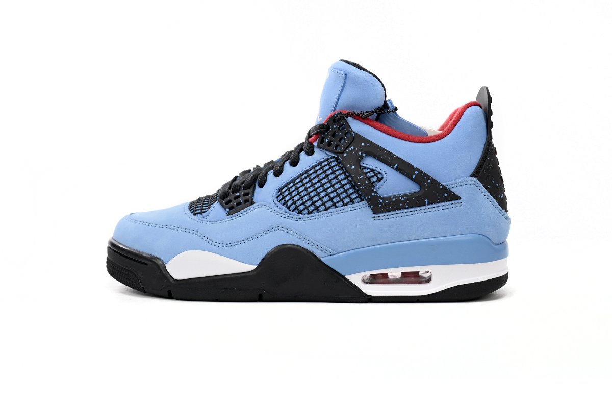 Travis Scott Cactus Jack x Air Jordan 4 Retro “Houston Oilers”  308497-406 (Top Quality)