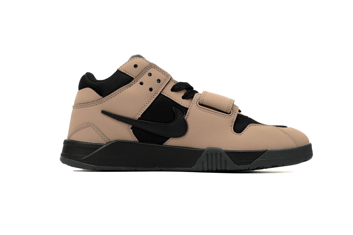 Travis Scott x Air Jordan Cut The Check Brown Black  FZ8117-214 - Image 6