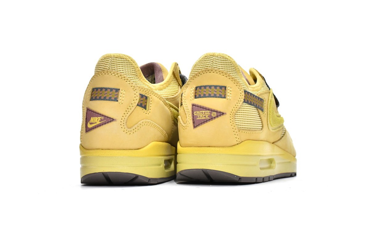 Travis Scott x CACT.US CORP x Nike Air Max 1 Saturn Gold DO9392-700 - Image 4