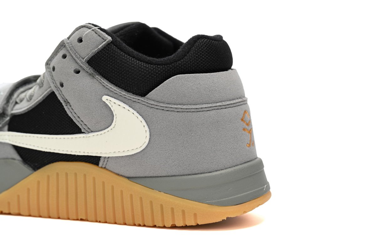 Travis Scott x Jordan Cut The Check Nice Kicks Black Gray Brown FZ8117-104 - Image 9