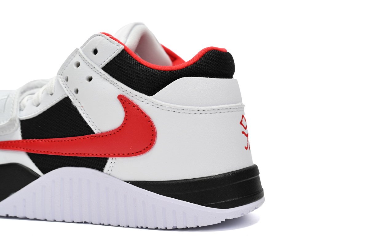 Travis Scott x Jordan Cut The Check Nice Kicks Black White Red  FZ8117-407 - Image 9