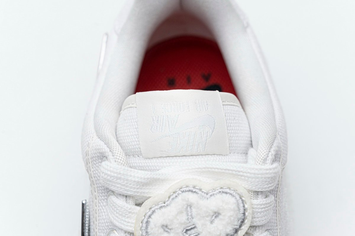 Travis Scott x Nike Air Force 1“White” AQ4211-100 - Image 8