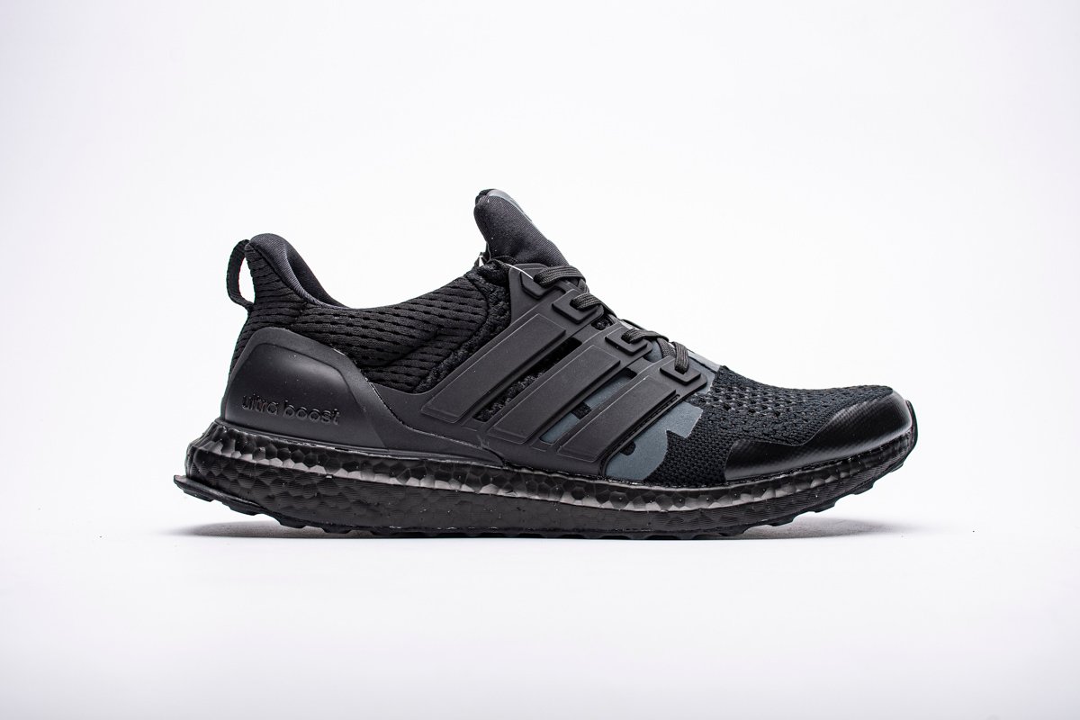 Undefeated X Adidas Ultra Boost 4.0 Triple Black EF1966 - Image 3
