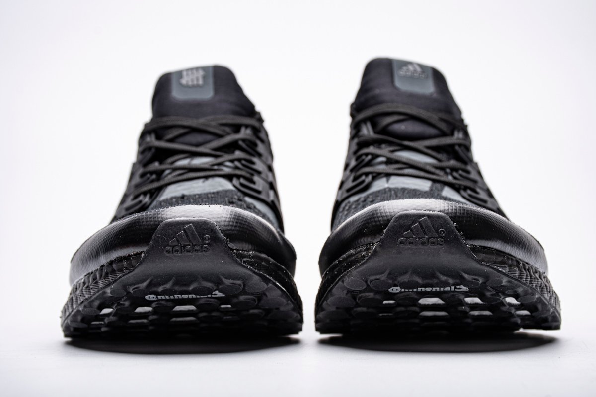 Undefeated X Adidas Ultra Boost 4.0 Triple Black EF1966 - Image 4